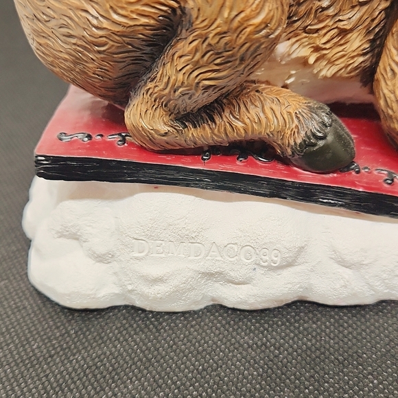 Demdaco "Sleigh Ride" Christmas figurine - Picture 2 of 7